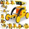 13-in-1 DIY Solar-Powered Educational Robot Kit