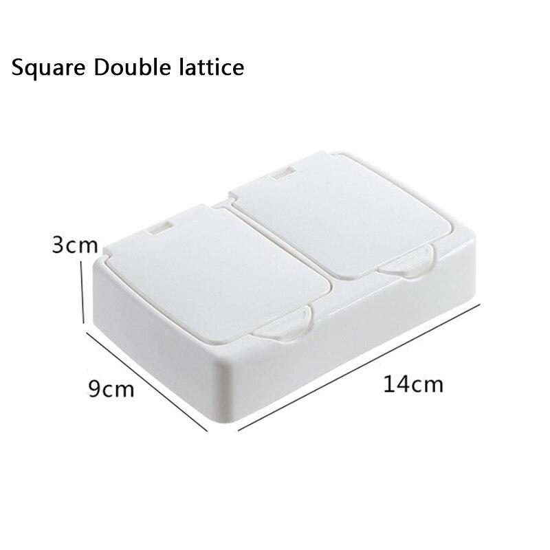 Desktop Mini With Cover Pop-up Window Cotton Swab Storage Box Cosmetic-Cotton Dustproof Student Sundries Plastic Finishing-Box