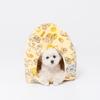 Three Arrows Chip & Dale Boa Dome Bed for Dogs and Cats, Yellow