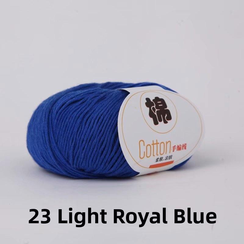 4-Ply Hand Knitted Cotton Yarn for Baby Milk Cotton DIY Wool Ball Children Sweater Fabric Cotton Tead Baby Knitting Yarn