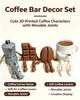 Kaffee Bar Dekoration, Geschenk für Kaffeeliebhaber, Kaffee Ecke Dekoration, Kaffeetasse Dekoration, Kaffeebohnen Dekoration, Kaffee Dekorativ, Kaffeebohne
