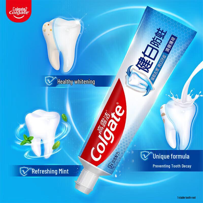 Colgate Whitening Anti-cavity Fresh Mint Toothpaste