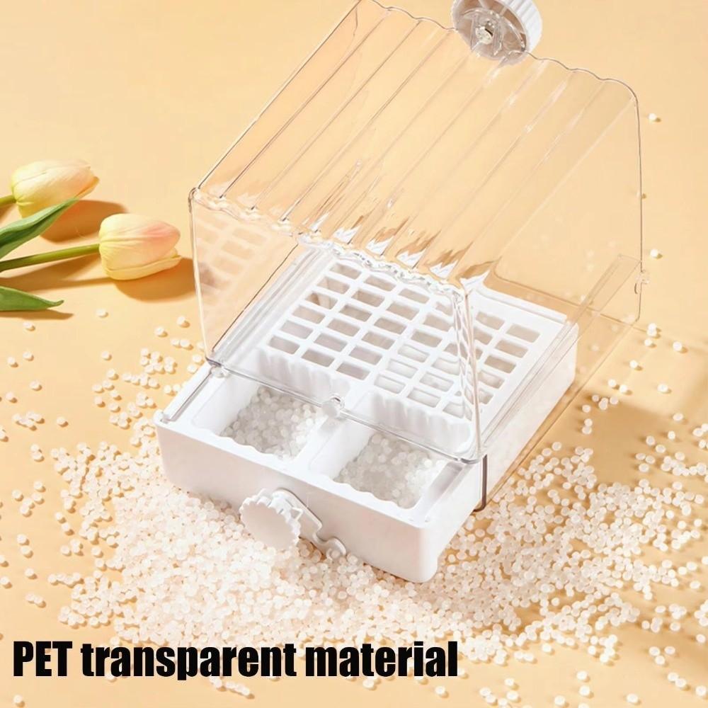 Bottom Drawer Parrot Bath Transparent Parrot Bathing Pool Bird Shower Box Bird Bathtub Bird Cage