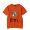 Summer Men's T-shirt E MC2 Energy Milk Coffee Pattern Shirts Street Fashion Style Short-sleeve T-shirts Male Top Clothes Tees
