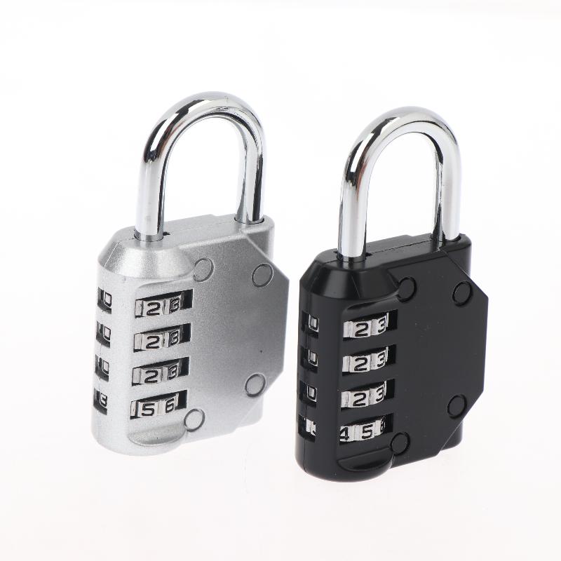 Portable 4 Digit Combination Padlock for Tool Boxes Secure and Weatherproof