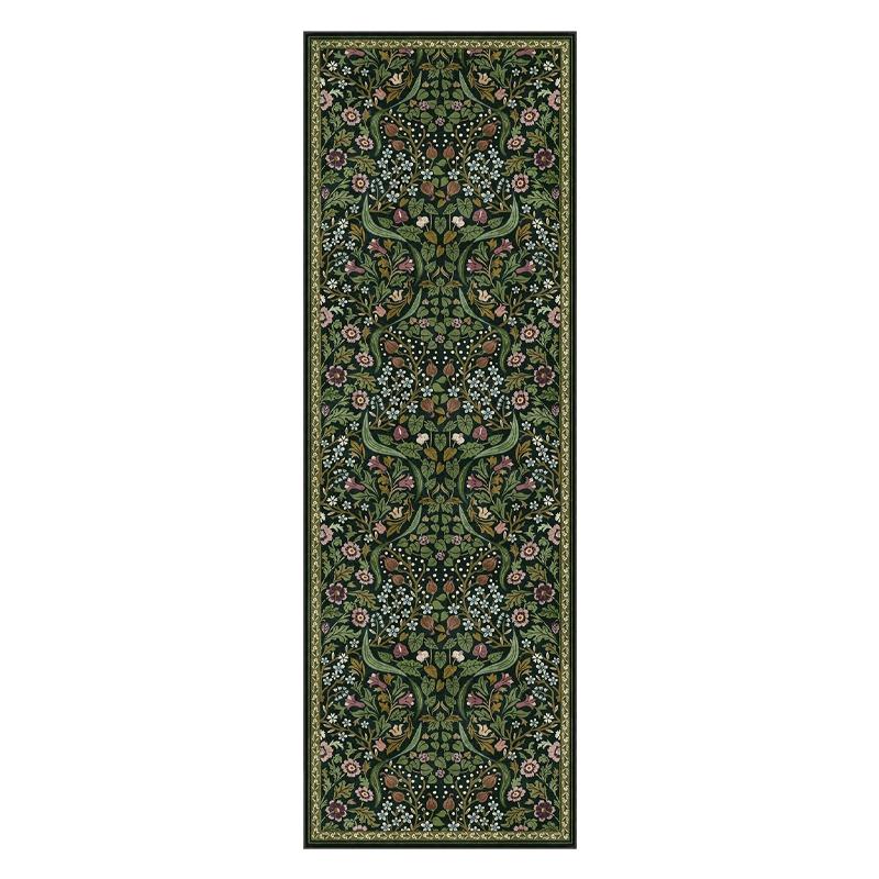 Corridor Carpet Runner Rug Hallway Long Carpets Machine Washable Non-Slip Floor Mat Bedside Mat Spring Floral Home Decor Rugs