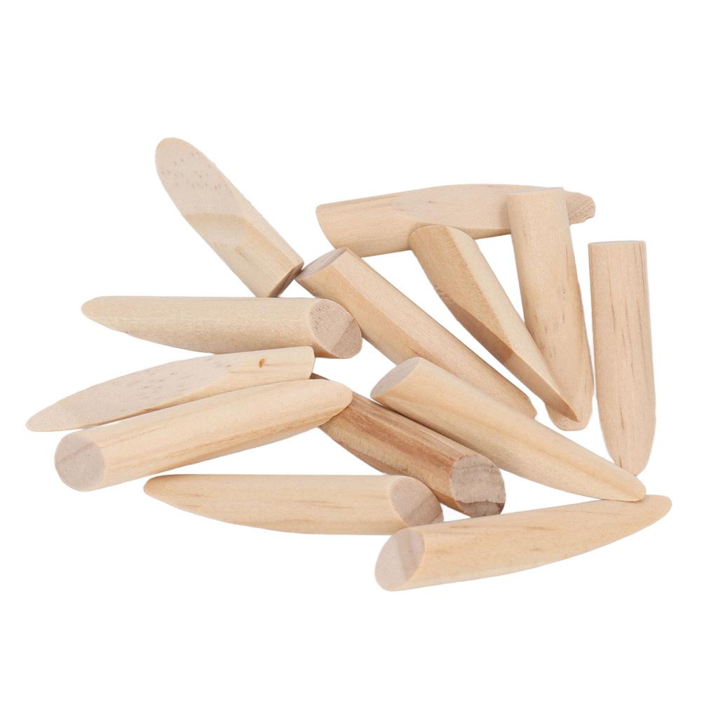 50Pcs Pocket Hole Plug 9.5mm Wooden Dowel Jig Accessory Part Set Kit for Woodworking Pine