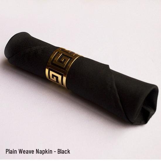 Pure Solid Color Hotel Restaurant Napkin - Red, White, Blue Flower Folded Design