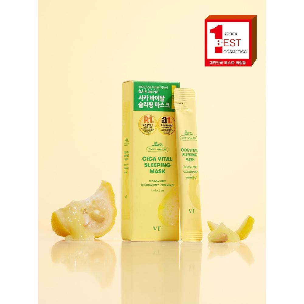 Vt Cica Vital Ночная Маска 4 Мл 6 Упаковок