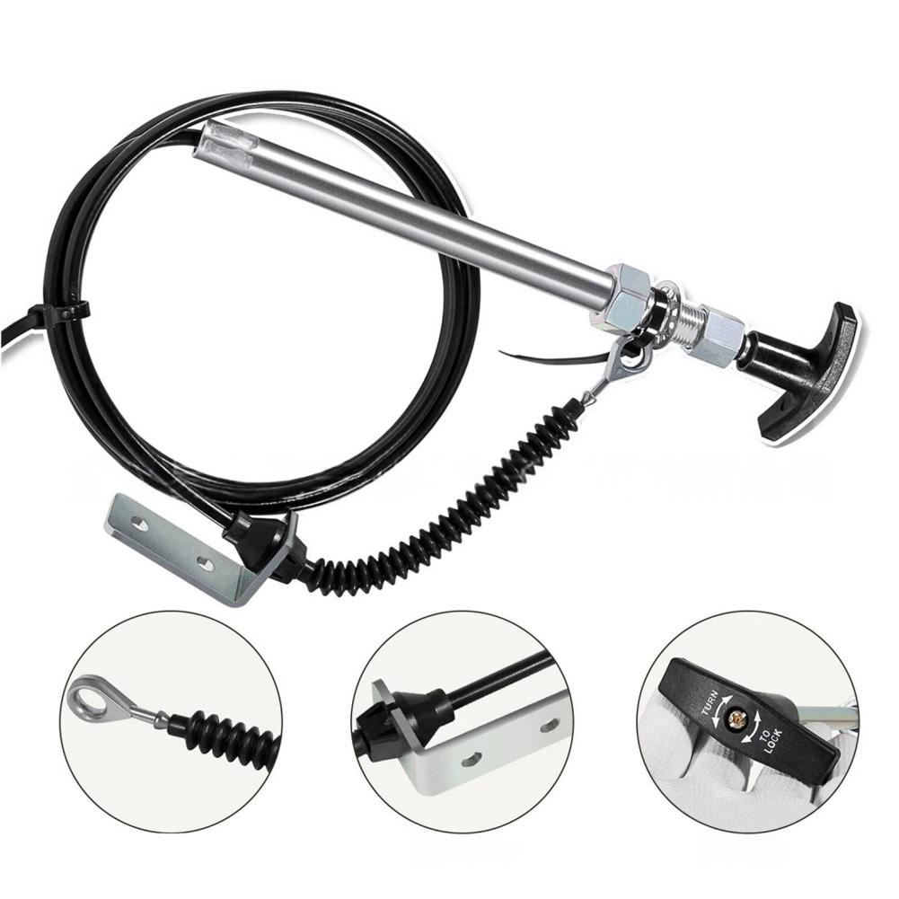 For Snow Removal Spout Control Cable Simple Installation Process Discharge Chute Cable Locking Spout Mechanism