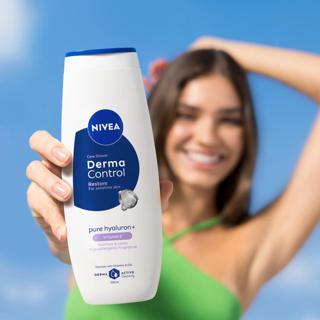 NIVEA Derma Control Restore Shower Gel 500ml