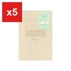 MIDORI Yuru-Log Casual Notebook, B6 - Pattern