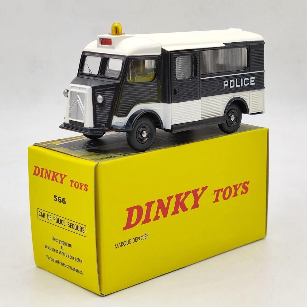 

DINKY TOYS масштабная копия Citroen HY Police литая модель номер модели 566 трещины 1/43 автомобиль, (краска подарок) чёрный