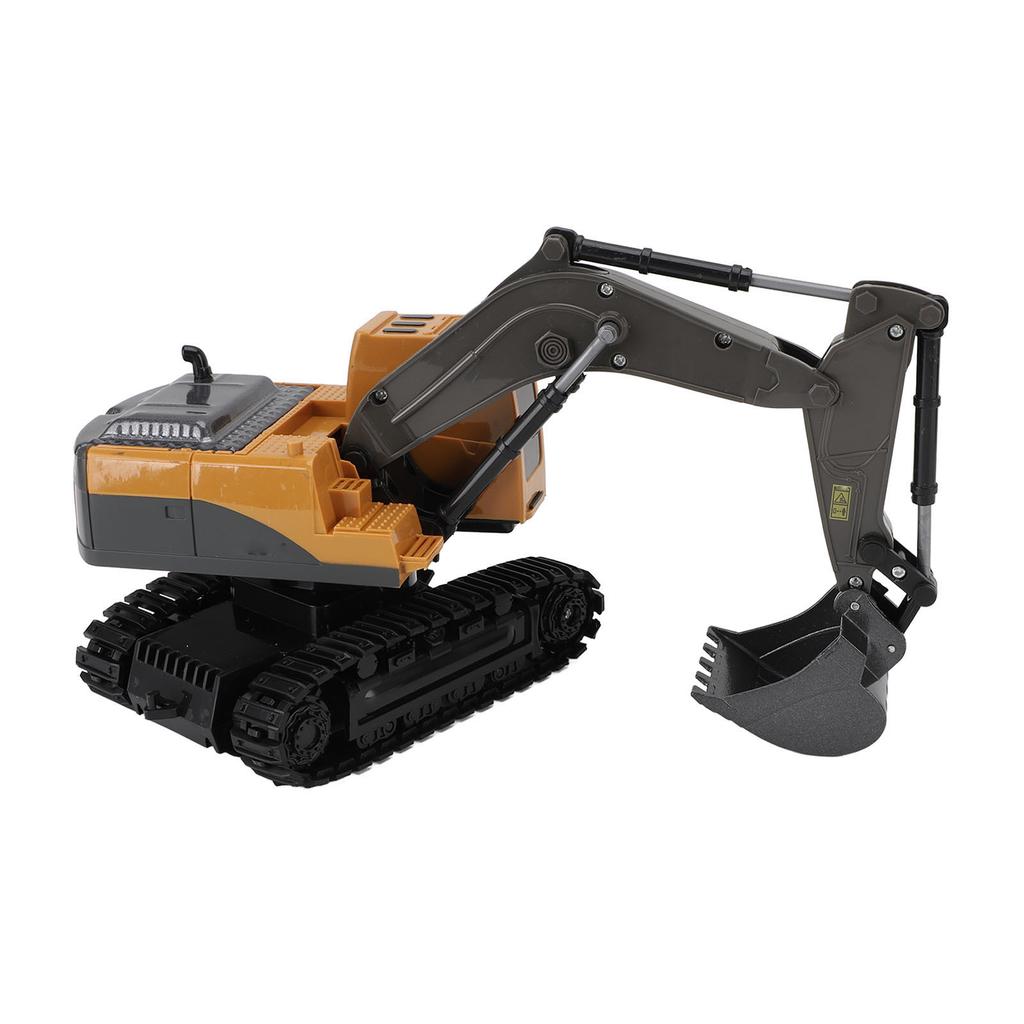 Remote Control Excavator Construction Toy Simulation Rechargeable Alloy RC Excavator Toy for