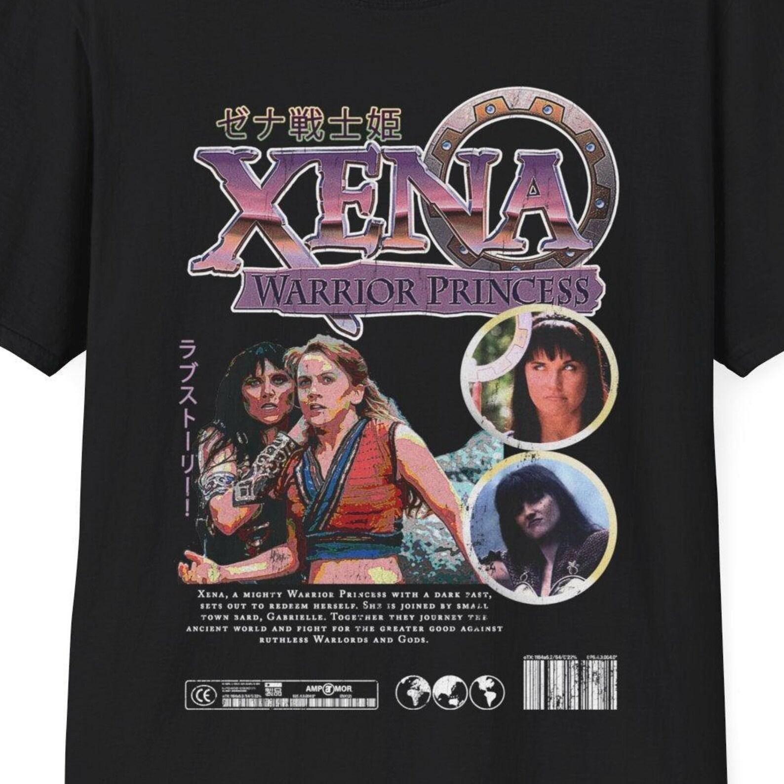 Xena Warrior Princess 90s Retro Unisex Graphic T shirt 3XL