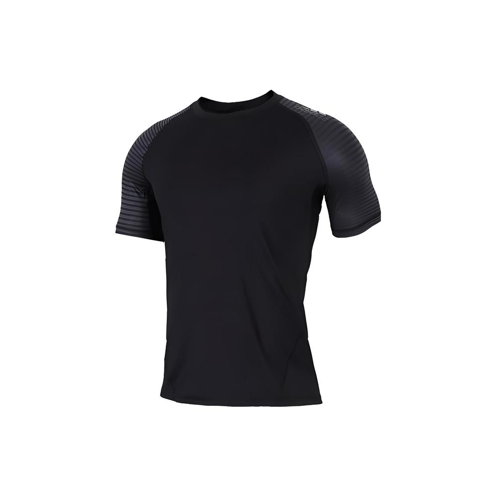 adidas T Shirts Men's Black Crew Neck Moderate Straight Fit CF7243