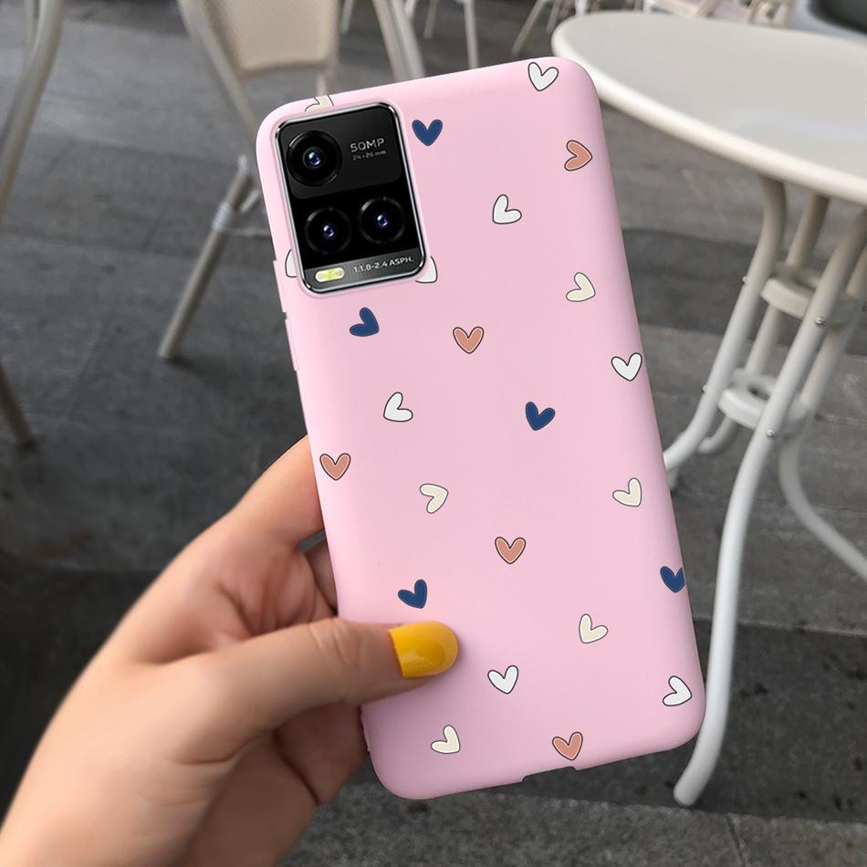 Cartooon Phone Case For Vivo Y21 2021 Y21S Y 21 V2110 V2111 Candy Silicon Case Back Cover For Vivo Y33S Y 33S V2109 Shell Funda