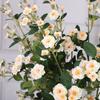 Simulation flower arrangement bouquet simulation rose, home decoration simulation flower simulation rose flower