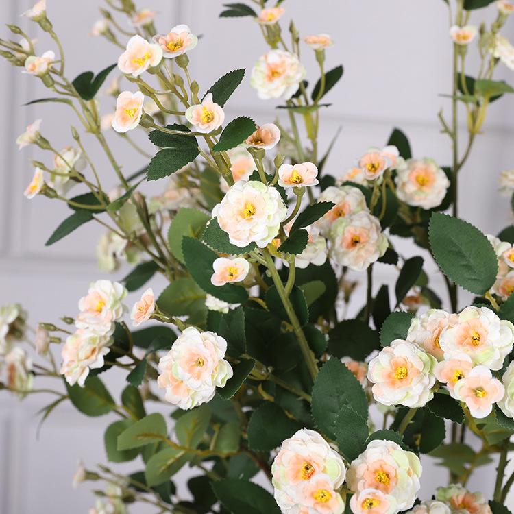 Simulation flower arrangement bouquet simulation rose, home decoration simulation flower simulation rose flower