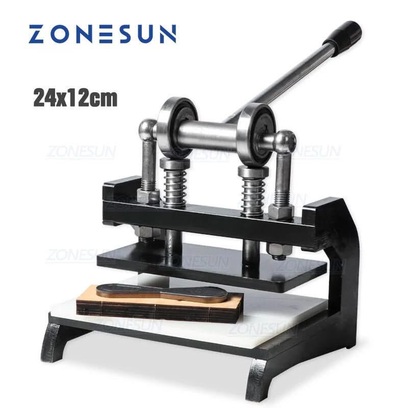 ZONESUN ZS-DM Manual Leather Die Cutting Machine for Craft Projects