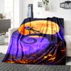 Jack Skellington Blanket Soft Warm Cozy Suitable for Chair Couch Sofa for All Seasons Digital Print Best Holiday Gift for Friends Family