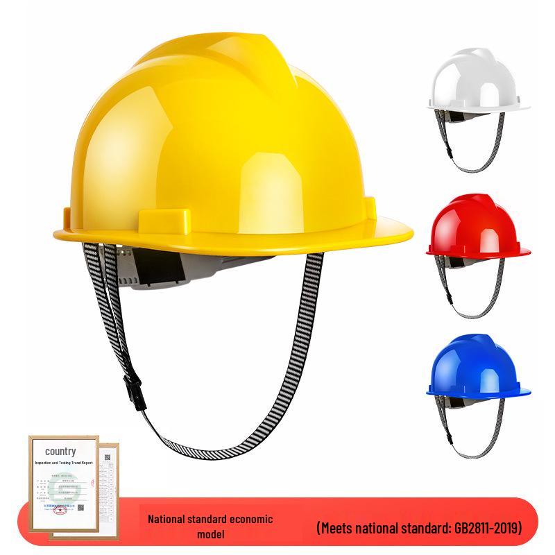 Casco di sicurezza LIKAI: Protezione spessa e resistente agli urti per cantieri edili con stampa personalizzabile per supervisori e ingegneri