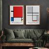 Zestaw dwóch plakatów mondrian