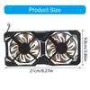 Ventilatoare Placă Grafică de Înlocuire Pentru ZOTAC P106-100 6GB GTX1060 Răcire Placă Video Înlocuire Ventilator Cooler ZT-M10600A-10B