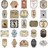 50PCS Magic bottle Stickers for Laptop and computer, HD Vintage Poster Canvas Decorative Arts Stickers Waterproof Vinyl stickers for Water Bottle Skat