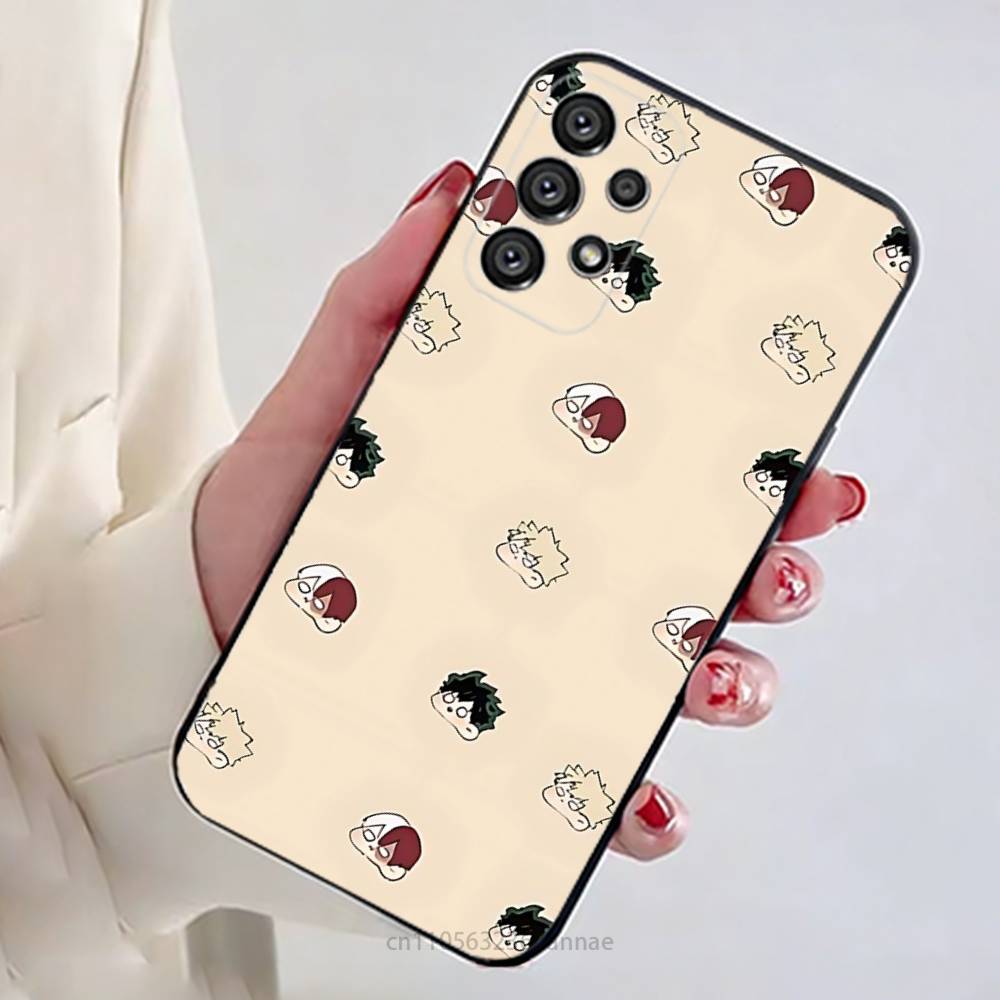 Deku Bakugou Shouto Hero A-Academia Phone Case for Samsung Galaxy A73,23,53,33,14,24,13,72,22,52,32,54,A34 Soft Cover