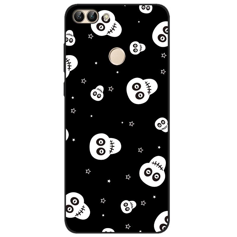 For Huawei P Smart 2018 FIG-LX1 PSmart Case For Huawei P Smart 5.65inch Case TPU Soft Silicone Cute Wolf Back Cover Phone Case