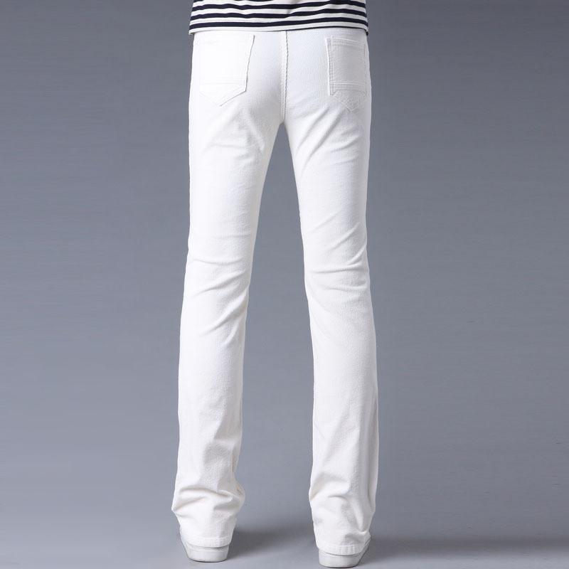 Men's Plus Size Corduroy Trousers Men's Flared Casual Pants