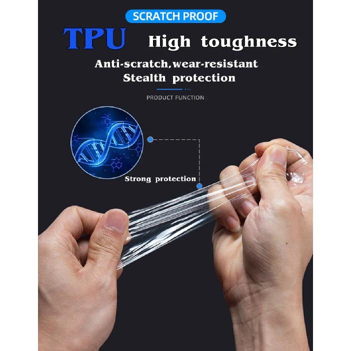 Car Center Console Media Dashboard Navigation TPU Anti-scratch Transparent Protector Film For BMW 5 Series G30 G31 2018-2022