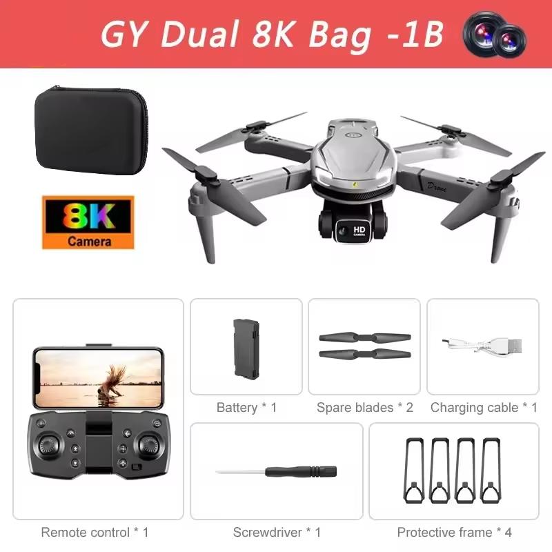 Drone V88 8K 5G Professional HD Dual Camera Aerial Photography 15000M Remote Control Aircraft Folding Quadcopter New