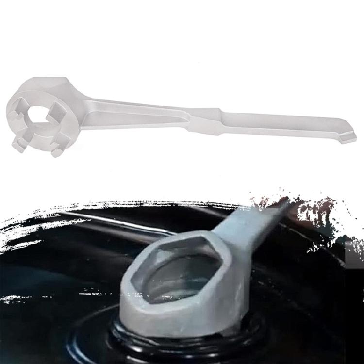 Oil Drum Bung Spanner Oil Drum Bung Wrench Aluminum for Opening Lid of 10 15 20 30 55 Gallon Standard Plugs