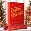 2025 Fishing Christmas Calendar 24 Pieces Fish Tackle Fish Tackle Christmas Countdown for Couples River Lake Stream Shallow