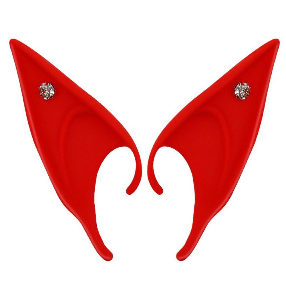 Party Decoration Latex Ears Fairy Cosplay Costume Accessories Angel Elven Elf Ears Photo Props Adult Kids Toys Halloween Supply