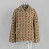 Felpa con Cappuccio a Fiore in Pile Polare, Felpa Nuova Moda Autunno e Inverno Europea e Americana, Calda Felpa di Lana, Maglione da Donna