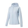 Li Ning Running Series Windproof Water-Repellent UV-Resistant Hooded Sun Protection Jacket Women Jackets AFDW456-6