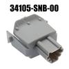 2Pcs 34105-Snb-003 License Plate Light Socket For Honda