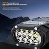 Superhelle LED-Taschenlampe Wiederaufladbare Taschenlampe mit magnetischem Heck COB Seitenlicht Stark Hohe Leistung Camping Notfall Laterne