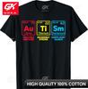 Autism Awareness Women Unisex Kids Mom EleUnisexts Periodic Table Graphic T Shirts Unisexs Clothing Cotton Women Funny Summer Tshrits