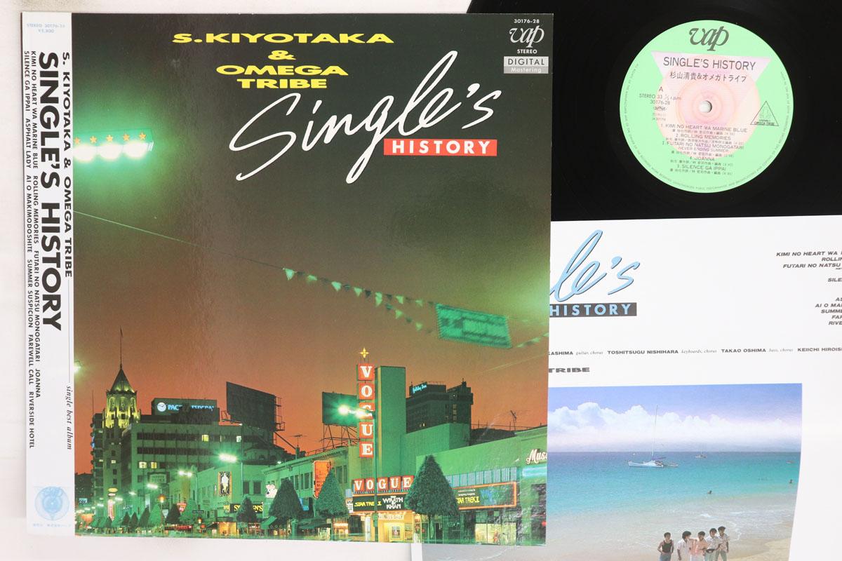 

LP Record KIYOTAKA SUGIYAMA Singles History 3017628 VAP 2002 Japan Obi Japanese PopRock Used