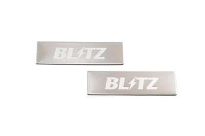 BLITZ STAINLESS MINI LOGO PLATE 18925 (2 Plates)