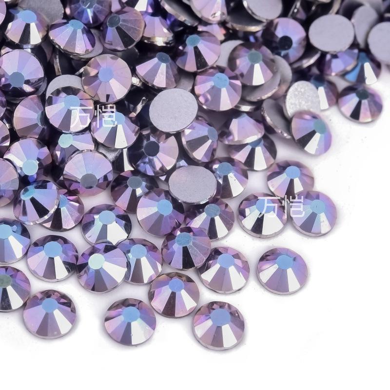 Ss3-Ss16 Mixed Size Flat Bottom Drill, Mobile Phone Case Diy Sticker Diamond Crystal Glass, Creative Nail Art Jewelry Accessories