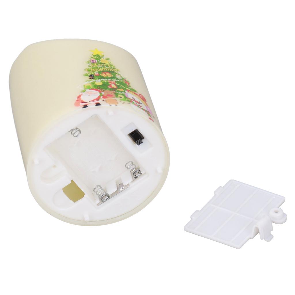 LED Candle Light Battery Powered Flameless Simulation Christmas Decoration Lamp BZ2863‑W‑2