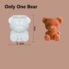 Cute Teddy Bear Ice Cube Making Mold Splash-proof And Easy To Fall Off, For Refrigerator With Container, Cute Bear Ice Cube Tray