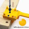 ABS Kunststoff Schnell Holz Dübel Jig Handheld Tasche Loch Jig System 6 8 10mm Bohrer Locher für Zimmerei Dübel Verbindungen