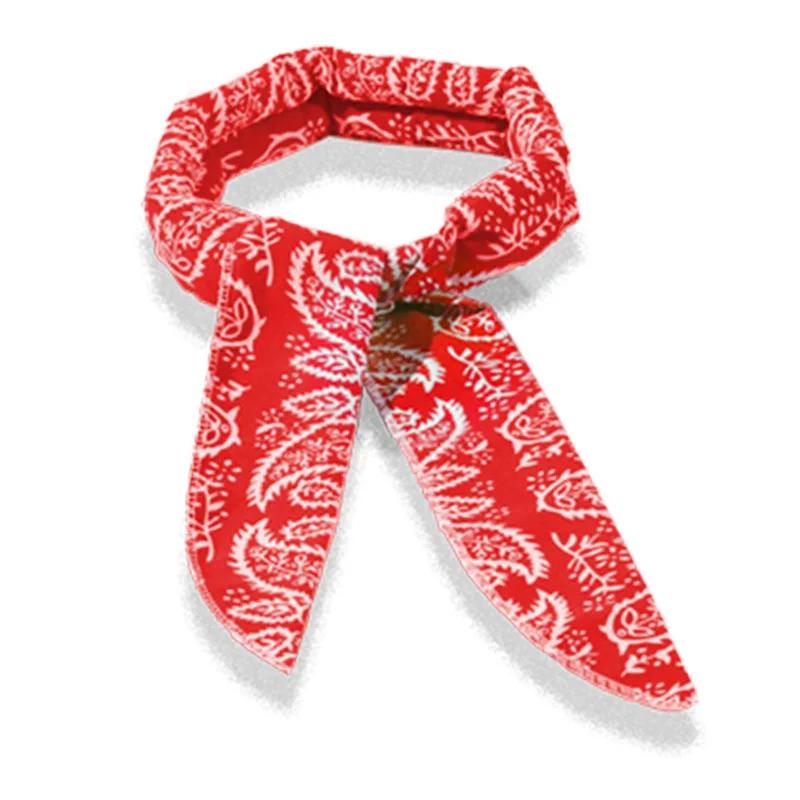 

Summer Pet Cooling Ice Scarf Cool Ice Towel Heatstroke Dogs Cats Ice Scarf Collar Adjustable Cooling Cat Collar Bib Pet Supplies красный