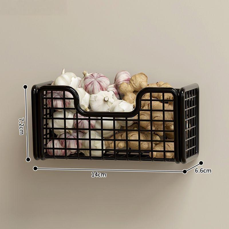 Wall-Mounted Storage Box Punch-Free Installation Kitchen Bathroom Rack